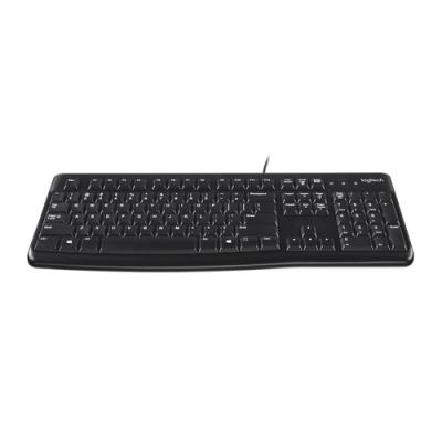 Teclado Logitech K120 Retail Frances Con Cable Usb