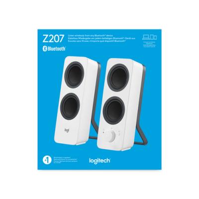 Altavoces 2.1 Bluetooth Logitech Z207 Blancos P/n:980-001292