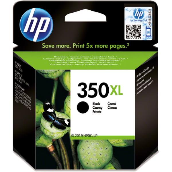 Cartucho Hp Nº 350xl Negro Para Office Jet J5780/j5785 (cb336ee)