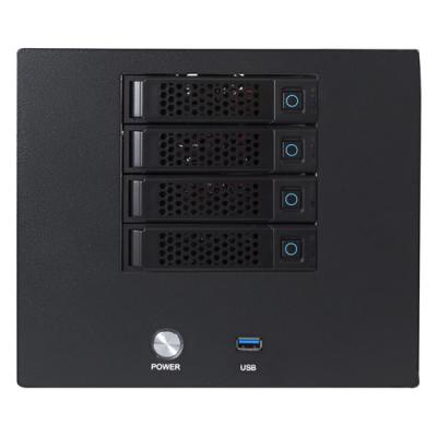 Caja Servidor Nas Unykach Ukna4u40 Formato Pb Itx 4 Bahias 3.5"