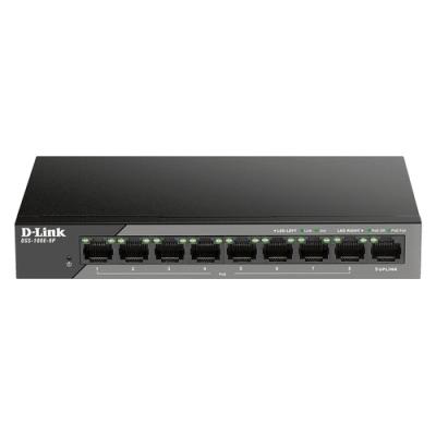 Switch No Gestionable D-link Dss-100e-9p Poe (130w Budget)