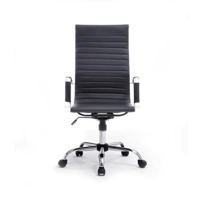 Silla De Oficina Equip Respaldo Alto Color Negro Recubrimiento