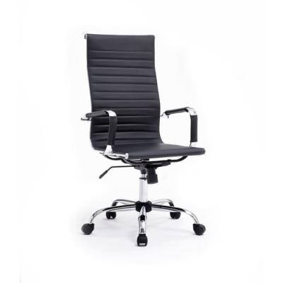 Silla De Oficina Equip Respaldo Alto Color Negro Recubrimiento