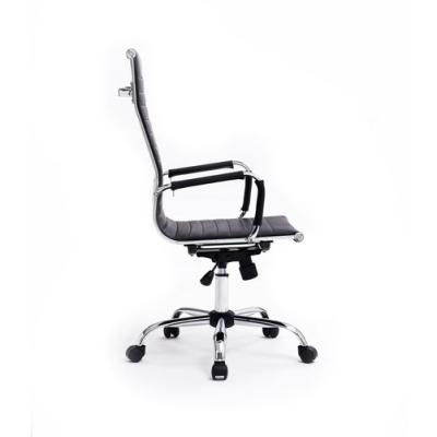 Silla De Oficina Equip Respaldo Alto Color Negro Recubrimiento