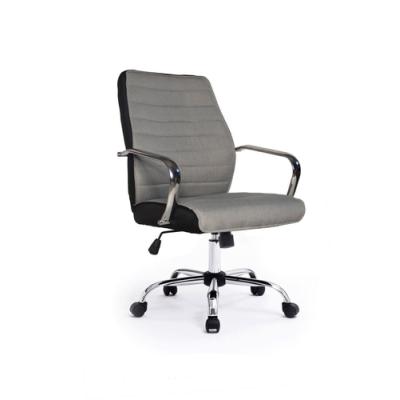 Silla De Oficina Equip Respaldo Alto Color Gris Recubrimiento