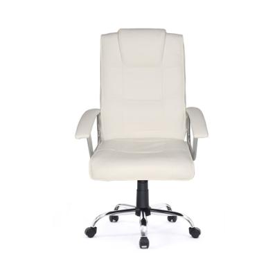 Silla De Oficina Ergonomica Equip Color Blanco Recubrimiento Pu