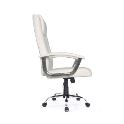 Silla De Oficina Ergonomica Equip Color Blanco Recubrimiento Pu