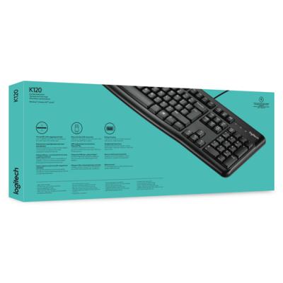 Teclado Logitech Oem K120 Ingles For Bussines (oem) Usb