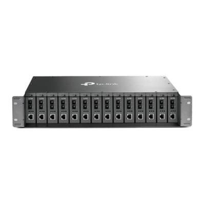 Chasis Tp-link Bastidor Para 14 Slots No Gestion Para Rack De