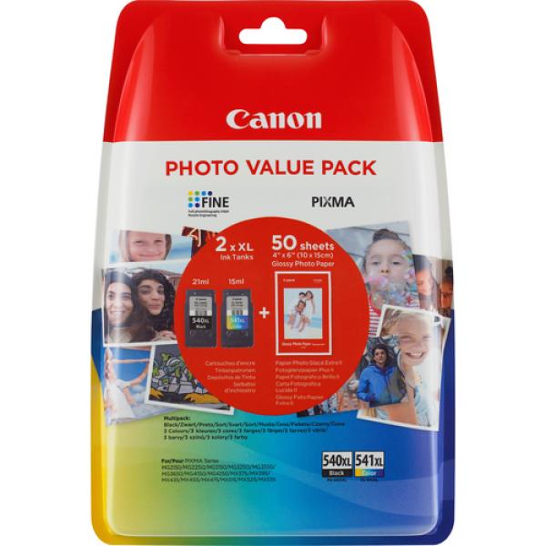 Cartucho Canon Pixma Mg2150/mg3150 Bundle 2 Cartuchos Pg540xl Negro+cl541xl Color