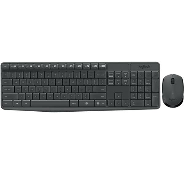 Pack Teclado Y Mouse Logitech Wireless Mk235 "caja Golpeada""cash" "teclado Portugues"