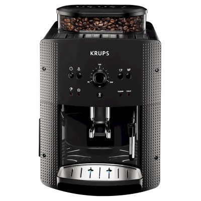 Cafetera Expreso Krups EA810B70/ 1450W/ 15 Bares/ Gris