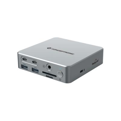 Docking Usb-c Conceptronic Donn25g 2xhdmi 4k 1xdisplayport