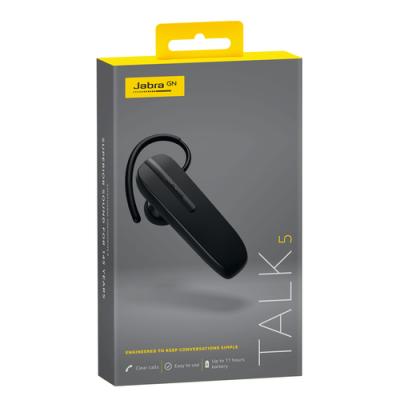 Auricular Bluetooth para Smartphone Jabra Talk 5/ Negro