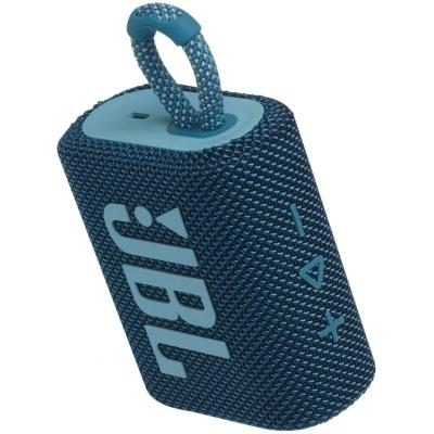 Altavoz con Bluetooth JBL GO 3/ 4.2W/ 1.0/ Azul