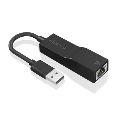 Adaptador USB 3.0 Aisens A106-0766/ USB Macho - RJ45 Hembra/