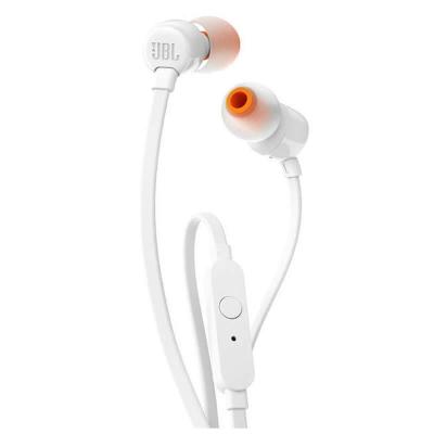 Auricular Jbl Tune T110 White Microfono Integrado Jack 3.5mm