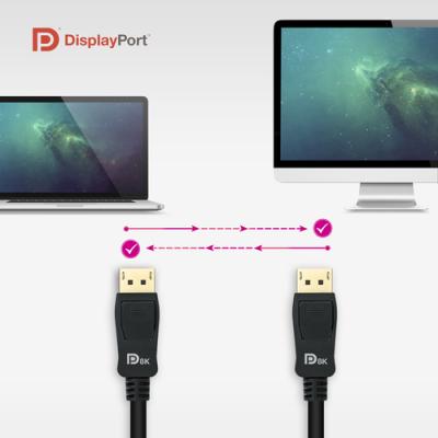 Cable DisplayPort 1.4 8K Nanocable 10.15.2501-L150/ DisplayPort