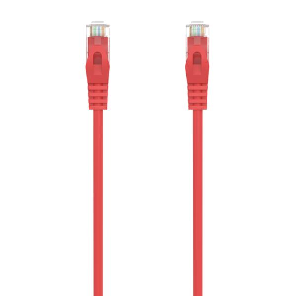 Cable de Red RJ45 AWG24 UTP Aisens A145-0562 Cat.6A/ LSZH/ 3m/ Rojo