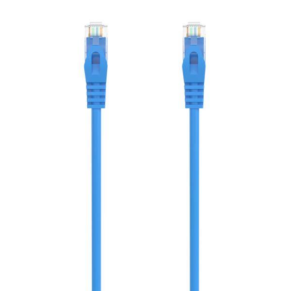 Cable de Red RJ45 AWG24 UTP Aisens A145-0571 Cat.6A/ LSZH/ 30cm/ Azul