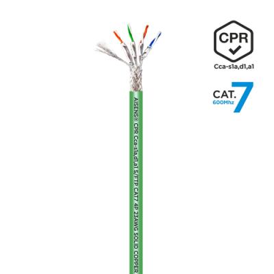 Bobina de Cable RJ45 SFTP AWG23 LSZH CPR Cca Aisens A146-0668