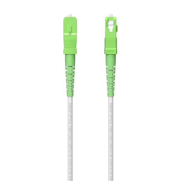 Cable de Fibra Óptica G657A2 3.0 9/125 SMF Aisens A152-0617/ LSZH/ 100m/ Blanco