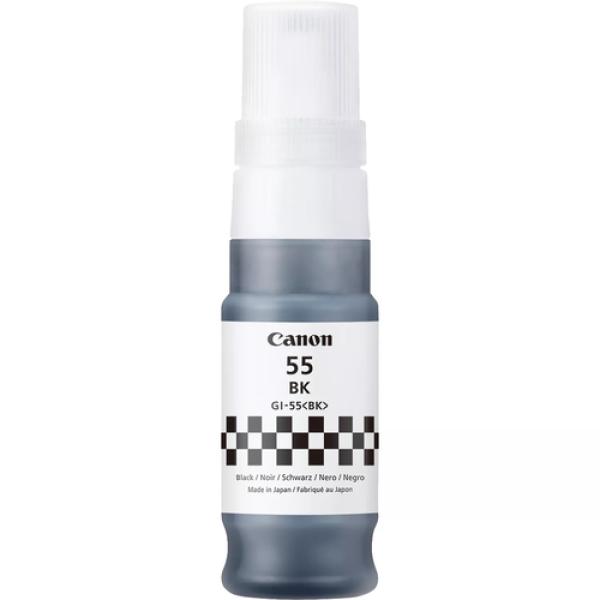 Botella de Tinta Original Canon GI-55/ Negro