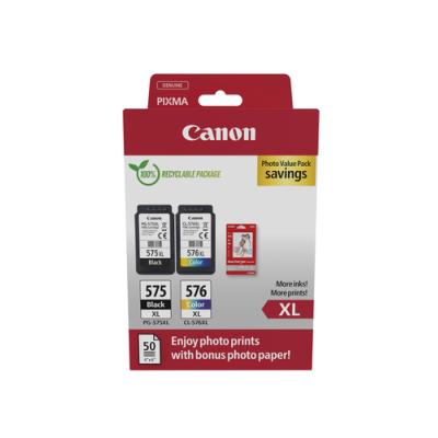 Cartucho de Tinta Original Canon PG-575XL + CL576XL Multipack