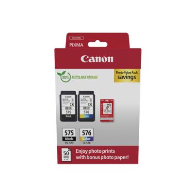 Cartucho de Tinta Original Canon PG-575 + CL-576 Multipack/