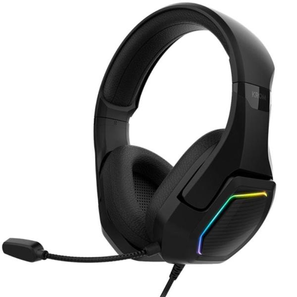 Krom kopa auriculares gaming 7.1 virtual negro