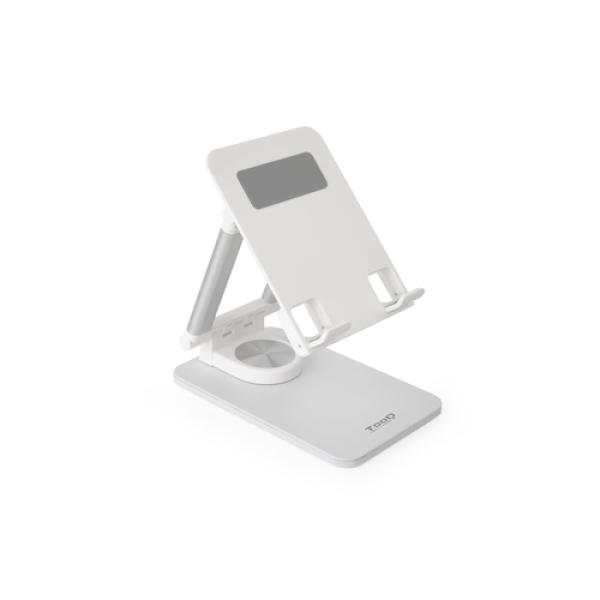 Soporte para Smartphone/Tablet TooQ PH-HERMES-LUNA/ Blanco