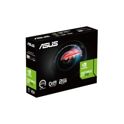 Asus GeForce GT 710 2GB DDR3 EVO Compatible con Perfil Bajo