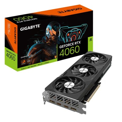 Tarjeta Gráfica Gigabyte GeForce RTX 4060 GAMING OC 8G/ 8GB