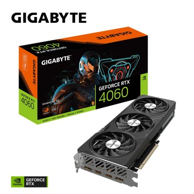 Tarjeta Gráfica Gigabyte GeForce RTX 4060 GAMING OC 8G/ 8GB