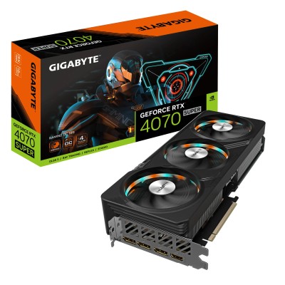 Tarjeta Gráfica Gigabyte GeForce RTX 4070 SUPER GAMING OC/ 12GB