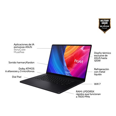 ASUS ProArt P16 OLED H7606WI-ME044W AMD Ryzen AI 9 HX370 32GB