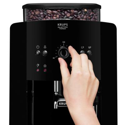 Cafetera Expreso Krups Arabica/ 1450W/ 15 Bares/ Negra