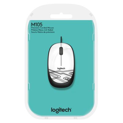 Mouse Logitech M105 Blanco P/n:910-002944