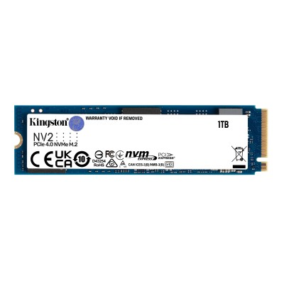 Kingston NV2 NVMe SSD 1TB PCIe 4.0 3500MB/sM.2 2280