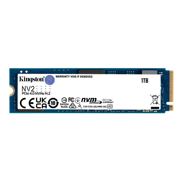 Kingston NV2 NVMe SSD 1TB PCIe 4.0 3500MB/sM.2 2280