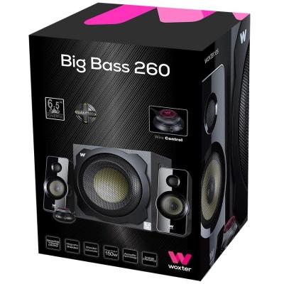 Altavoces Woxter Big Bass 260/ 150W/ 2.1