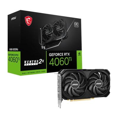 Msi vga nvidiartx 4060 ti 8g ventus 2x black e1 oc