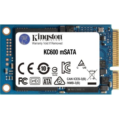 Kingston SSDNow KC600 256GB mSATA 6GB/s