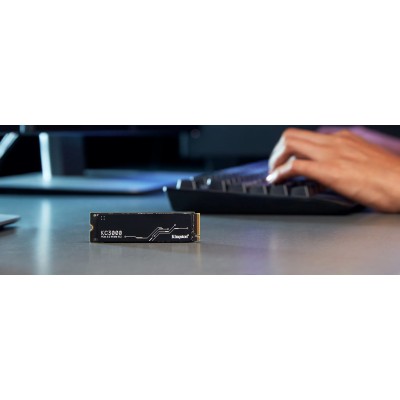 Kingston KC3000 SSD 1TB PCIe 4.0 NVMe a 7000MB/s M.2 2280 con