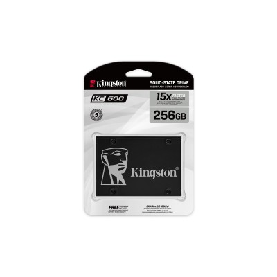 Kingston SSDNow KC600 256GB 2.5" SATA 6GB/s 550MB/s