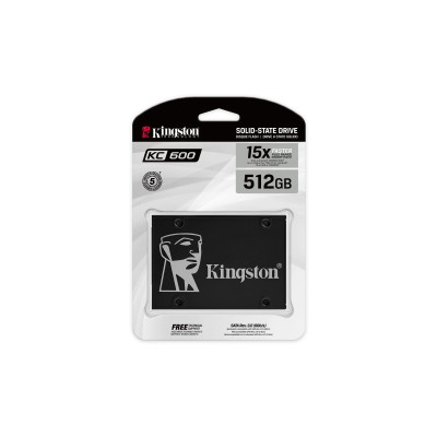 Kingston SSDNow KC600 512GB 2.5" SATA 6GB/s 550MB/s