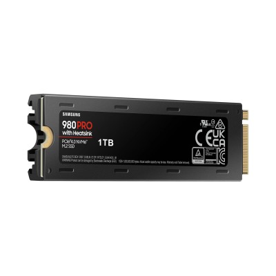 Samsung SSD 980 PRO 1TB NVMe con Disipador a 7000MB/s PCIe 4.0