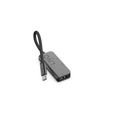 Docking USB Tipo-C Linq LQ48000/ 1x USB Tipo-C Macho/ 1x HDMI