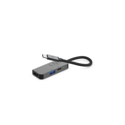 Docking USB Tipo-C Linq LQ48000/ 1x USB Tipo-C Macho/ 1x HDMI