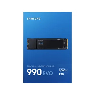 Samsung SSD 990 EVO 2TB NVMe a 5000MB/s PCIe 4.0 M.2 2280